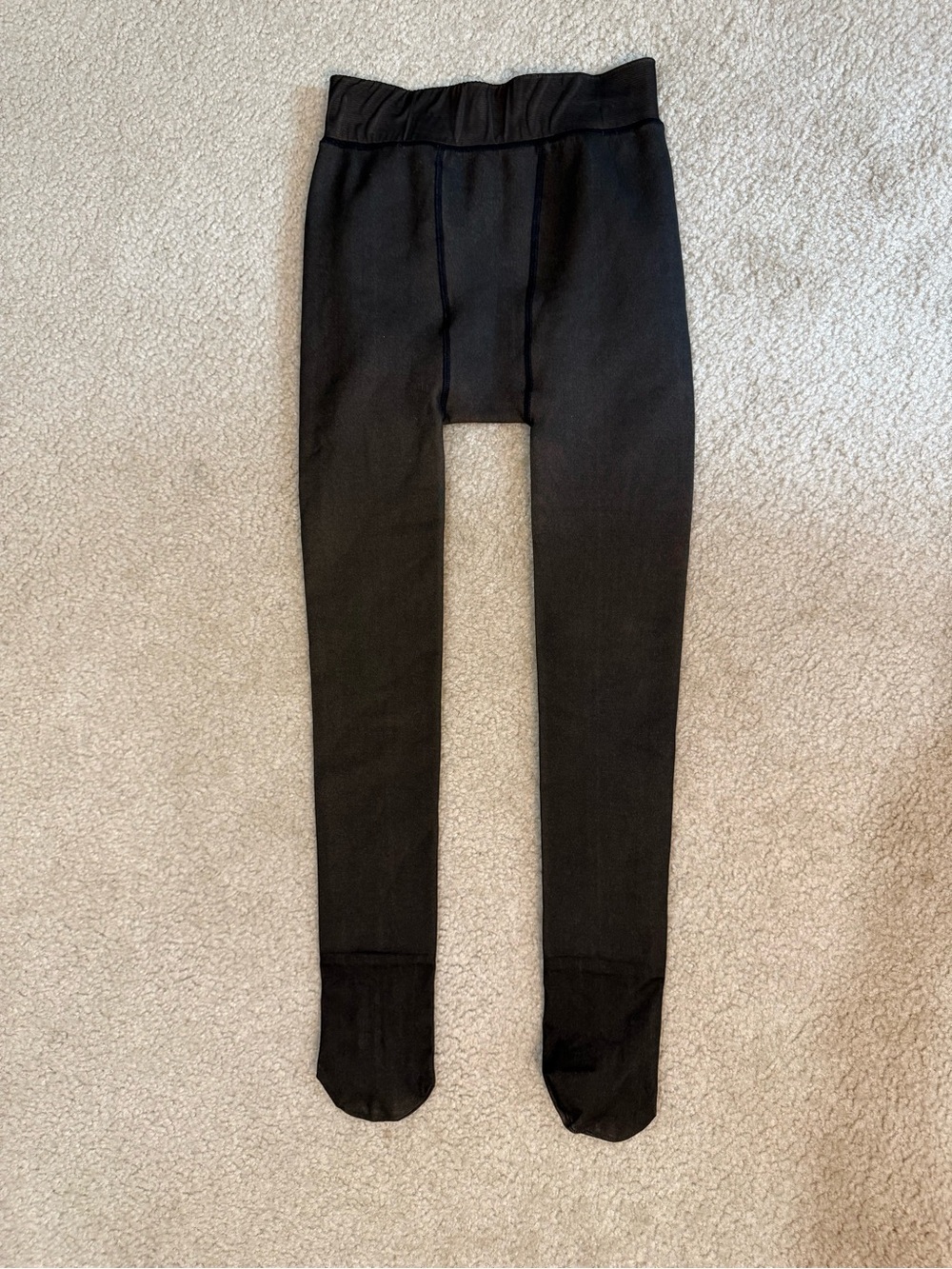 Black Women's Footed Leggings